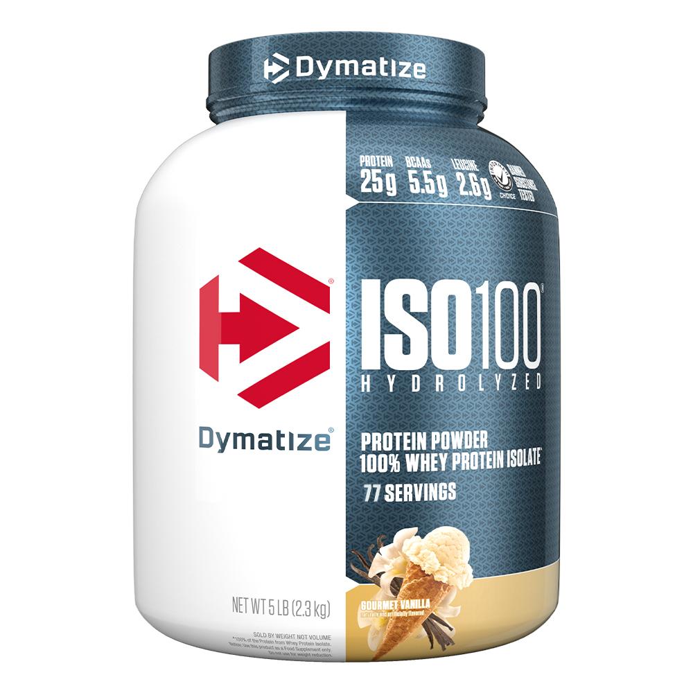 Dymatize ISO 100 - Gourmet Vanilla - 5 lbs.