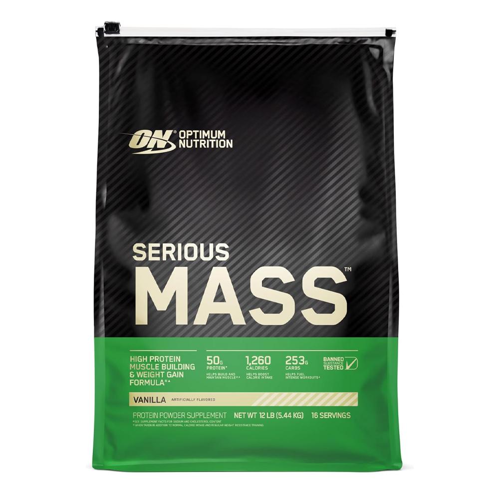 Optimum Serious Mass - Vanilla - 12 lbs.