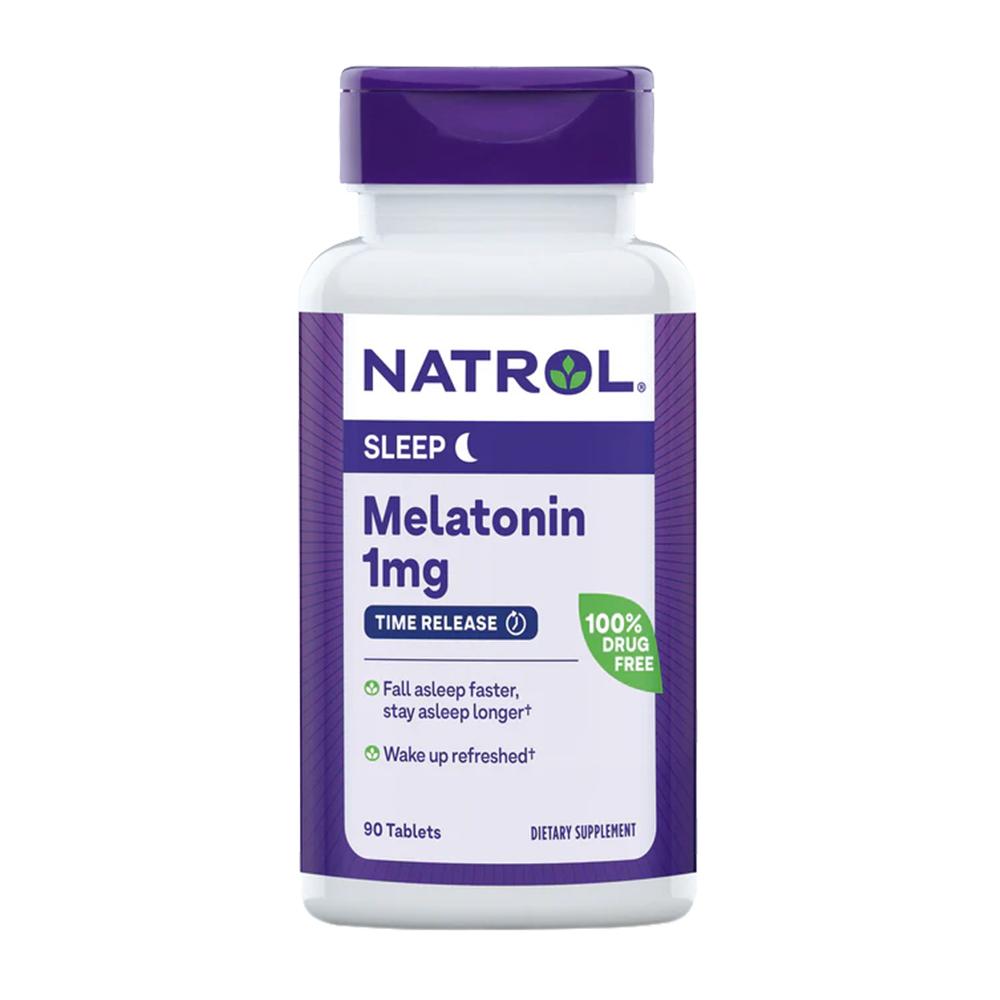 Natrol - Melatonin Sleep 1 mg Time Release - 90 Tablets