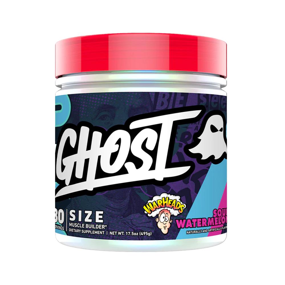 Ghost - Size Muscle Builder - Warheads - Sour Watermelon - 30 Servings