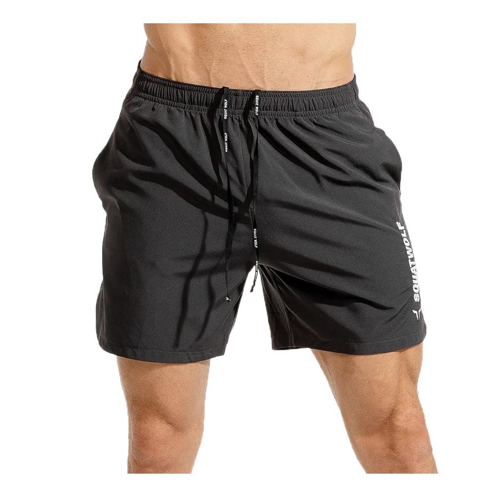 Squat Wolf - Warrior Shorts Shorts - Grey - XL (Male)