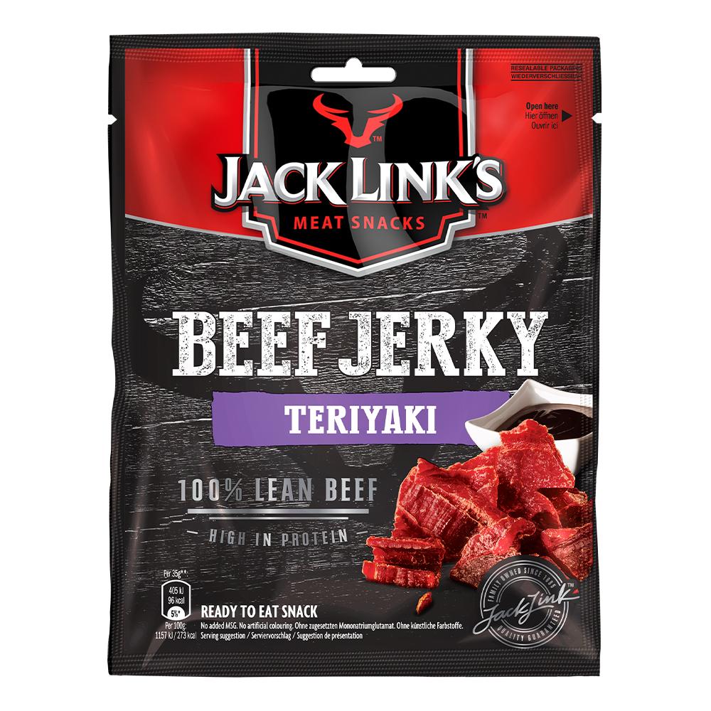 Jack Links - Meat Snacks - Beef Jerky - Teriyaki - 40 grams