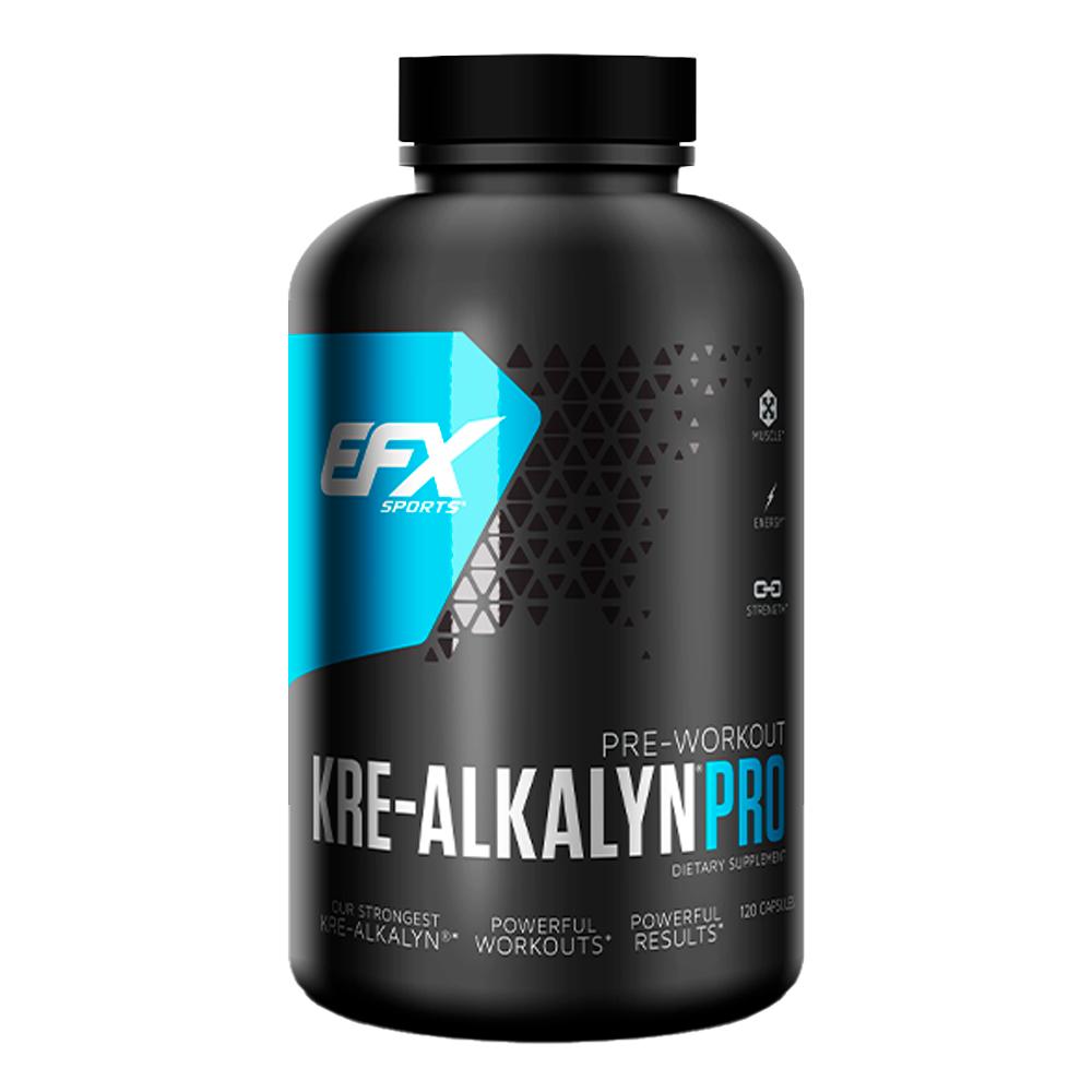 EFX Sports - Pre-Workout Kre-Alkalyn Pro - Unflavored - 120 Capsules