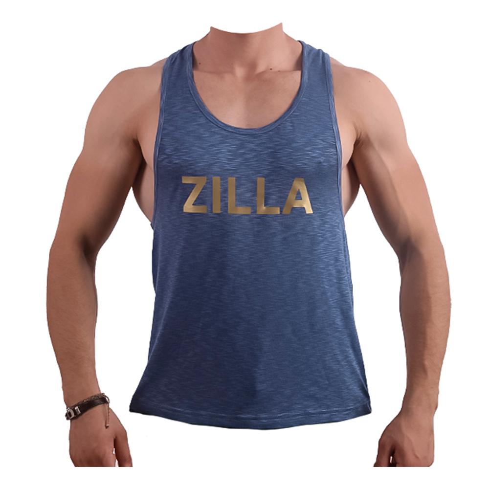 Zilla USA - Training Tank Top - Blue - Large