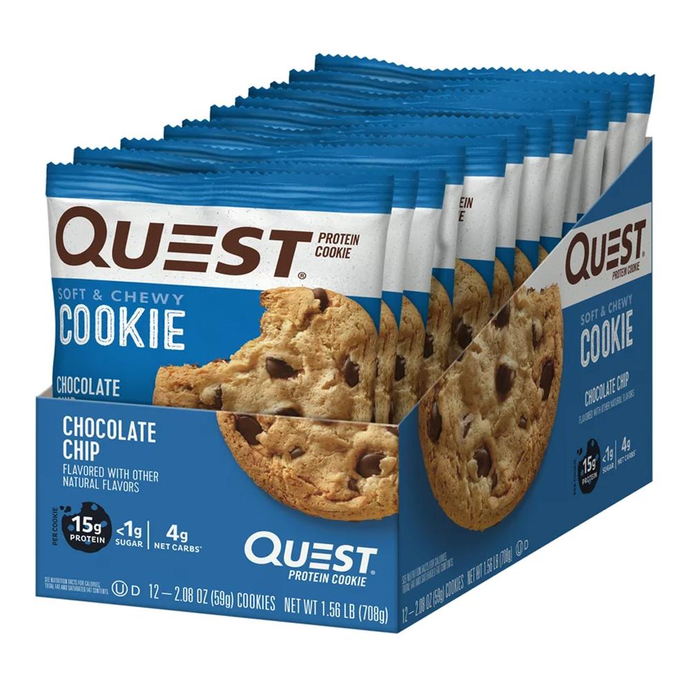 Quest - Protein Cookie - Chocolate Chip - Box of 12