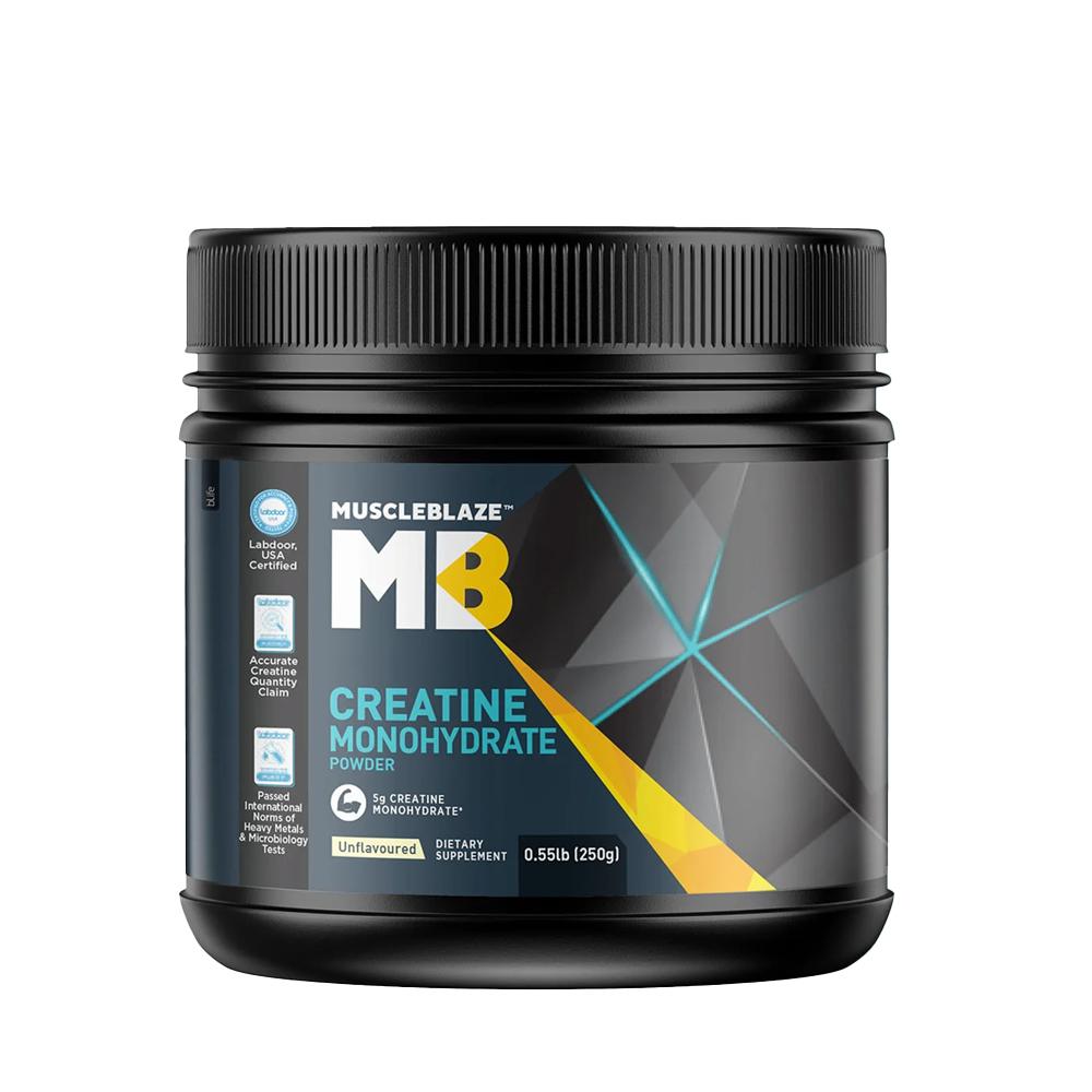 MuscleBlaze - Creatine Monohydrate - Not Flavored - 250 Grams