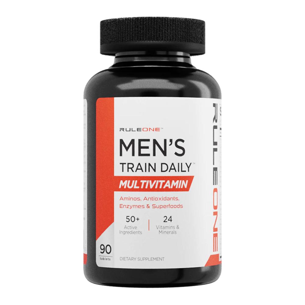 Rule 1 Proteins - Mens Train Daily Multivitamin - Unflavored - 90 Tablets