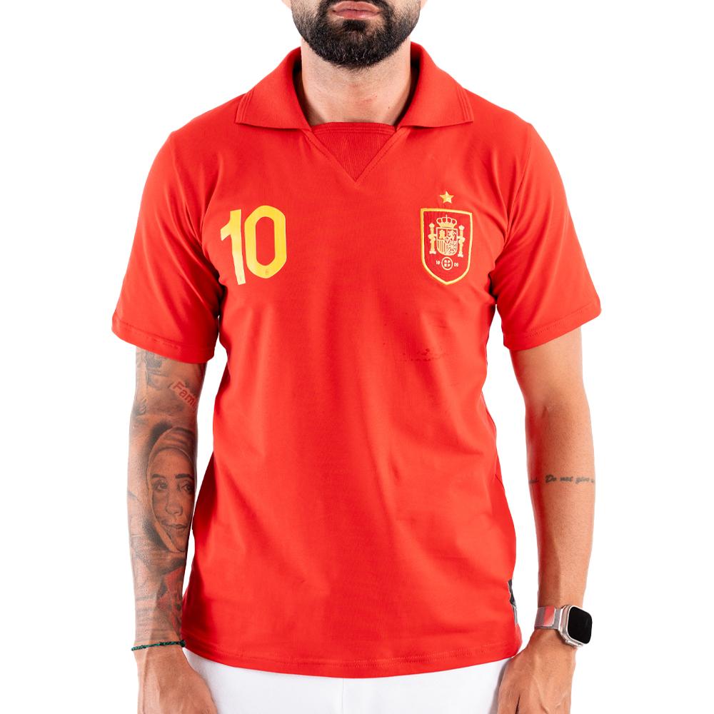 Football Kult - Vintage Spain La Furia Roja  - Red - S