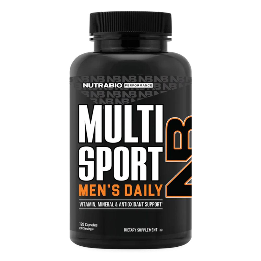 NutraBio - MultiSport for Men - Not Flavored - 120 Capsules