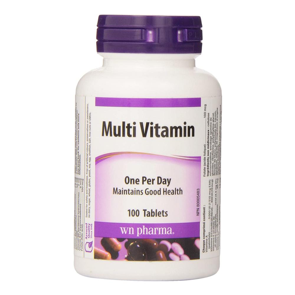 Webber Naturals - Multi Vitamin - Unflavored - 100 Tablets