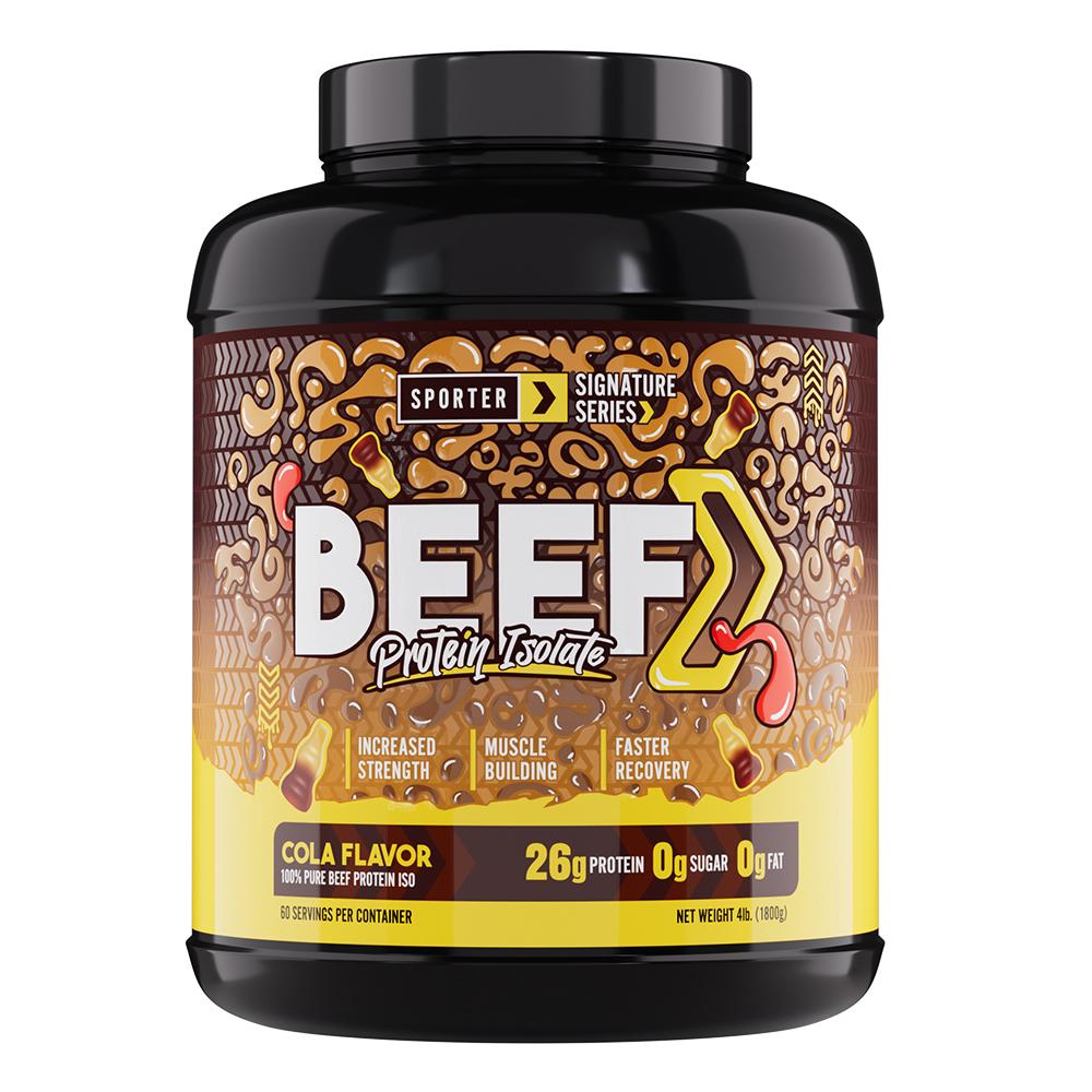 Sporter - Beef Protein Isolate - Cola - 4 lbs