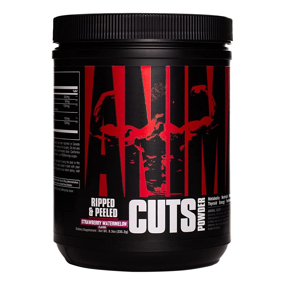 Universal Nutrition - Animal Cuts Powder - Ripped & Peeled - Strawberry Watermelon - 235.2 Grams