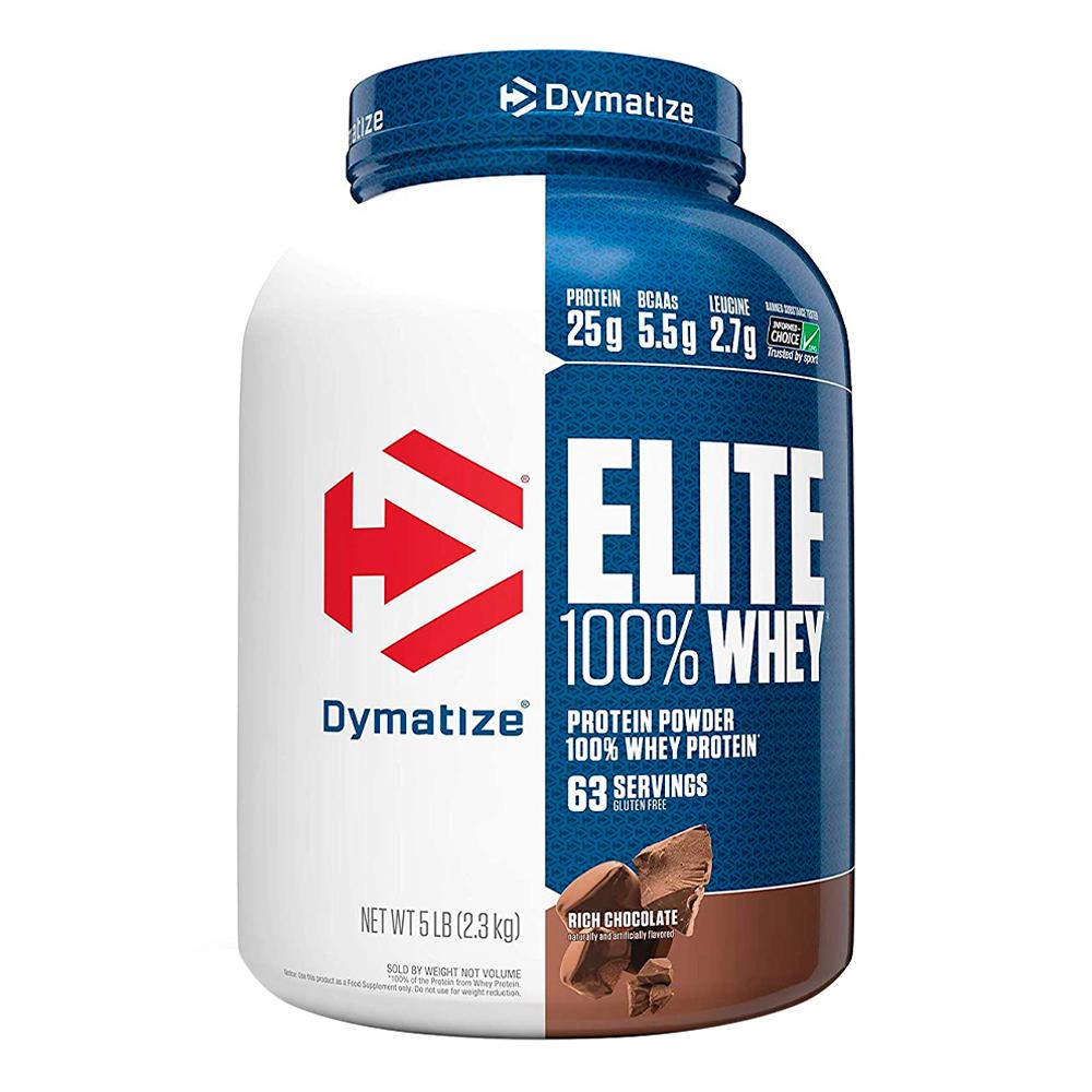 Dymatize Elite Whey - Rich Chocolate - 5 lbs.