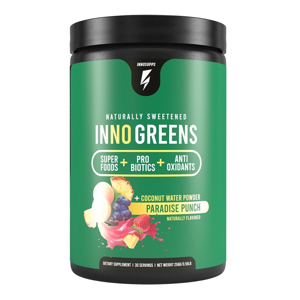 Innosupps - Naturally Sweetened Inno Greens - Paradise Punch - 30 Servings